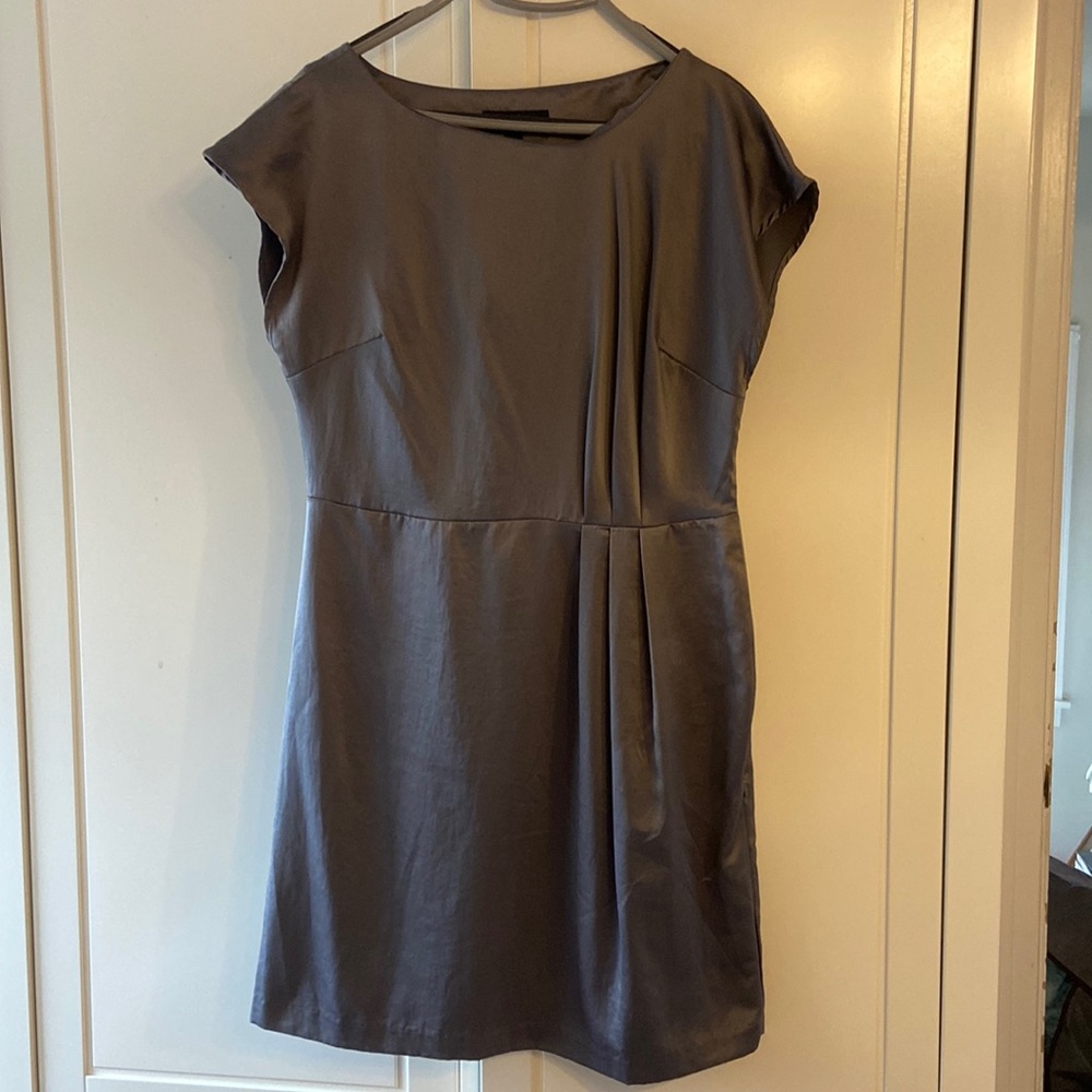 Silver classic style dress
